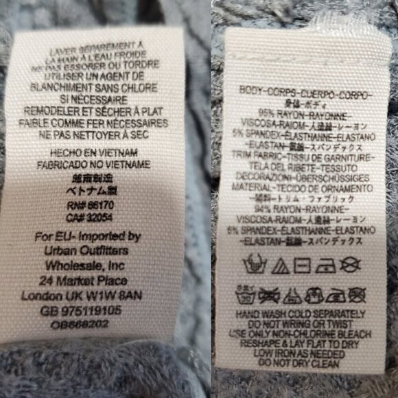 Free People x We the Free Gray Laguna Waffle Thermal Top - XS - Picture 7 of 7